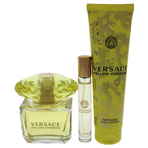 yellow diamond versace gift set|cheapest versace yellow diamonds.